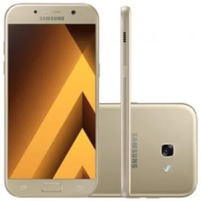 Smartphone Samsung Galaxy A5 2017 Duos A520F Desbloqueado Dourado - R$ 1.199,99