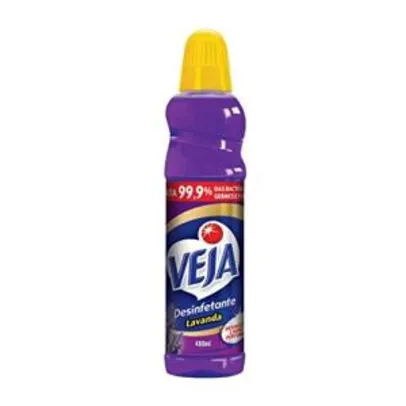 [PRIME] Desinfetante Lavanda 480 Ml, Veja | Recorrência (10und): R$2,16 cada