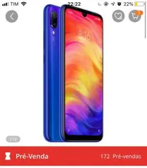 [PRÉ-VENDA] Xiaomi Redmi Note 7 48MP Dual Rear Camera 6.3 inch 6GB RAM 64GB ROM Snapdragon 660 - R$ 940