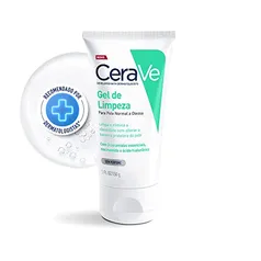 CeraVe Gel de Limpeza Facial para pele oleosa, com Ácido Hialurônico e Niacinamida, 150g