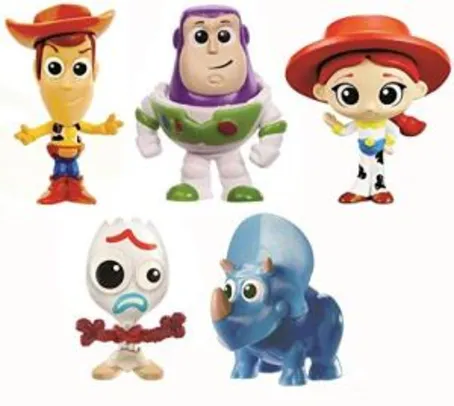Toy Story 4 - Ts4 Pack 5 Mini Figuras Gjn36 Mattel Colorido - R$75