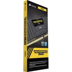 Memória Gamer Corsair Vengeance Lpx 8GB | R$238 (Ame + cashback)