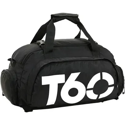 Bolsa Academia Fitness Mala de Viagem Mochila Transversal Treino