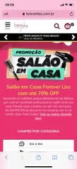 Promoção produtos Forever Liss