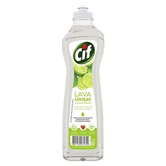 Cif Detergente Para Lava-Louças Líquido Concentrado Clear Poder Dos 100 Limões Squeeze 420Ml