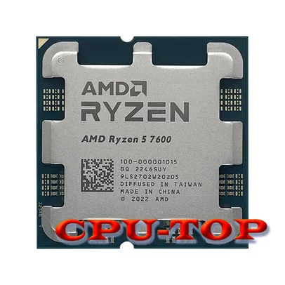 Processador AMD Ryzen 5 7600 3.8 Ghz, 6-CORE 