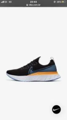 Tênis Nike React Infinity Run Flyknit Masculino R$349