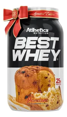 [2 Unid/RS75 cada] Best Whey 900g Panetone Atlhetica Nutrition