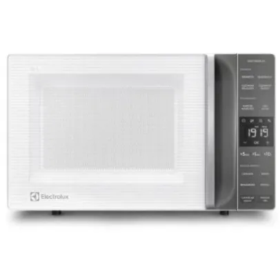 Micro-ondas Electrolux Efficient ME23S, 23 Litros, Branco – 110 Volts