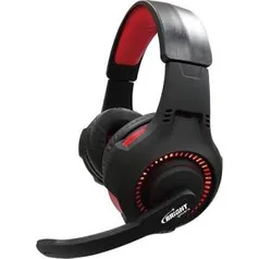 [BUG] Headset Gamer 0468 Led Vermelho - Bright