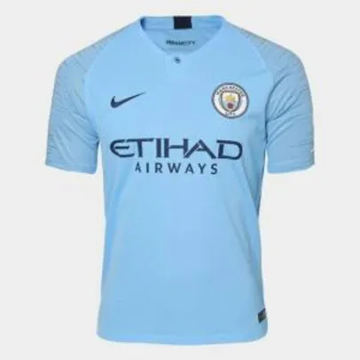 [G/GG] Camisa Manchester City Home 2018 s/n° - Torcedor