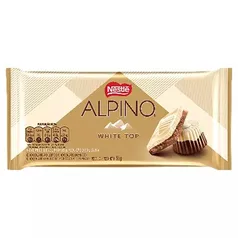 [3 unidades] Chocolate Tablete Alpino ao Leite e Chocolate Branco 85g Nestlé