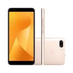 Smartphone Asus Zenfone Max Plus 32GB Gold 4G Tela 5,7" Câmera 16MP+8MP Selfie 8MP Dual Chip Android 7.0