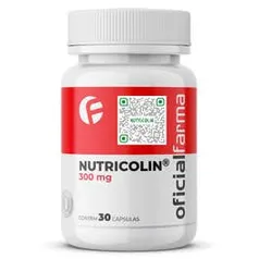 Suplemento para Cabelo, Pele e Unhas - Nutricolin® - 300mg - 30 Cápsulas com Selo de Autenticidade