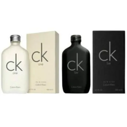 (2 perfumes) Perfume Calvin Klein Ck One Unissex 200ml + Perfume Calvin Klein Ck Be Unissex 200ml