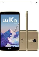 Smartphone LG K10 Pro Dual Chip Android 7.0 Tela 5.7" Octacore 1.5 Ghz 32GB 4G Câmera 13MP - Dourado por R$759