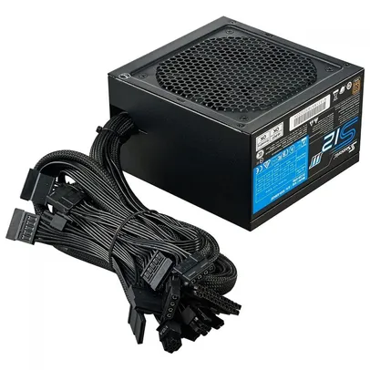 Fonte Seasonic S12III-550, 550W , 80 Plus Bronze, PFC Ativo