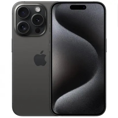 Foto do produto Apple iPhone 15 Pro 1TB - Titânio Preto