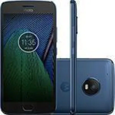 Smartphone Motorola Moto G5 Plus Dual Chip Android Nougat 7.0 Tela 5,2" Octa-Core 2GHz 32GB 4G Câmera 12MP por R$ 989