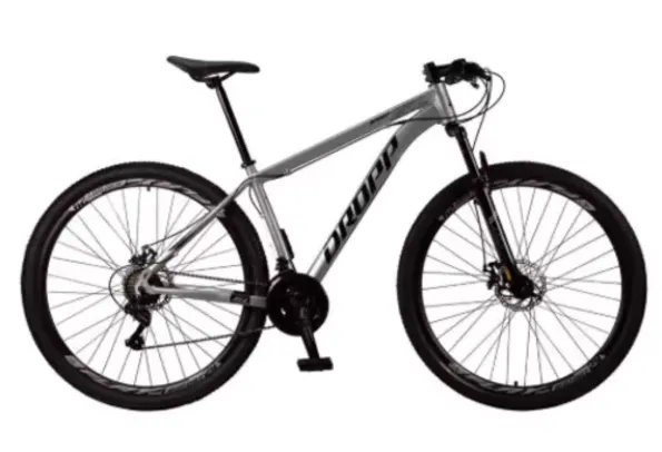 [MagaluBR/Moedas R$691] Bicicleta Aro 29 Dropp SL 10218 de Alumínio - Freio a Disco 21 Marchas Câmbio Shimano