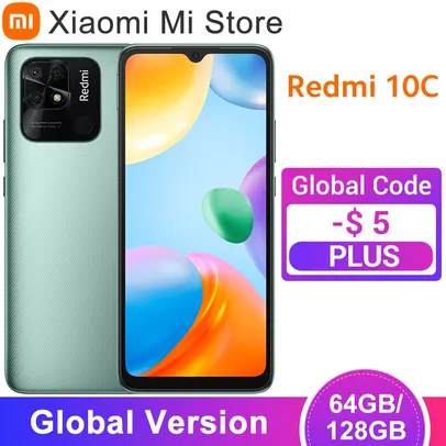 Smartphone Xiaomi Redmi 10c Mobile Snapdragon 680 Octa Core 64gb/128gb 6.71