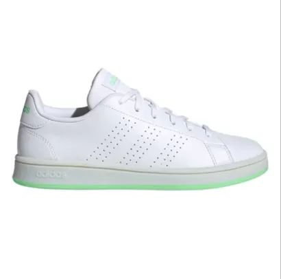 Tênis Adidas Advantage Base Feminino- Branco+ Verde | R$120