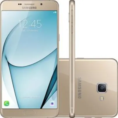 Smartphone Samsung Galaxy A9 Dual Chip  32GB 4G Câmera 16MP - Dourado - R$1360
