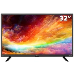 Smart TV LED 32 HD Philco PTV32G70RCH Roku TV com Dolby Audio, Midia Cast e Processador Quad-core