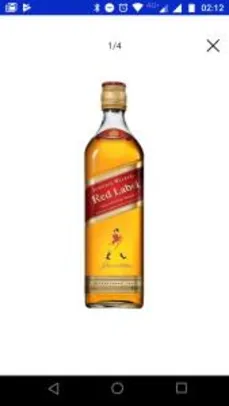 Saindo por R$ 74: Whisky Johnnie Walker Red Label 1000ml | R$74 | Pelando
