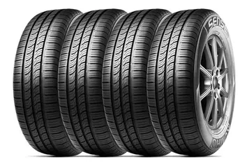 [App] Kit 4 Pneu Kumho Aro 15 185/65r15 88h Kr26 Sense | R$1048