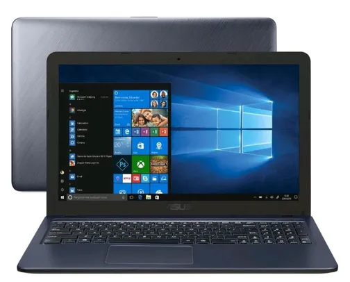 [C.OURO] Notebook Asus VivoBook - Intel Core i3 4GB 256GB SSD 15,6” Full HD | R$2429