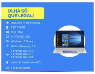 [Cliente Ouro+Cupom] Notebook Asus ZenBook 14 UX434FAC-A6339T - Intel Core i7 8GB 256GB SSD | R$5245,14