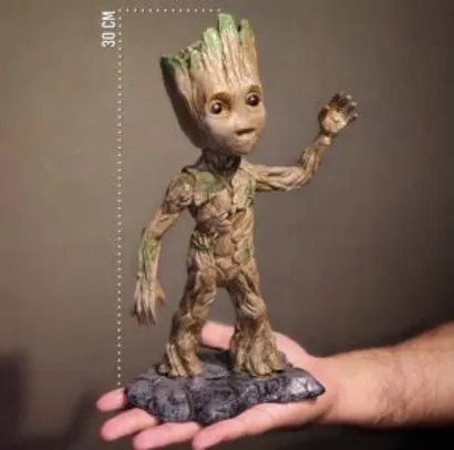 Estátua Baby Groot: Guardiões da Galáxia Vol. 2 - R$90