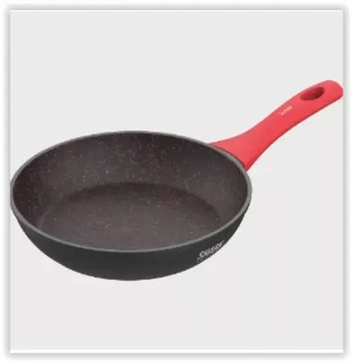 [AME R$ 114] Panela Polishop iChef Home Sauté Petit Shark Series Vermelha 20cm