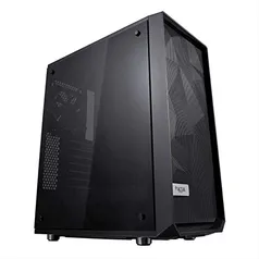 Gabinete ATX - Fractal Design Meshify C (c/ vidro temperado escuro) - Preto - FD-CA-MESH-C-BKO-TG