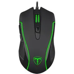 Mouse Gamer T-Dagger Private RGB 3200 DPI, 6 Botões, Black | R$ 59