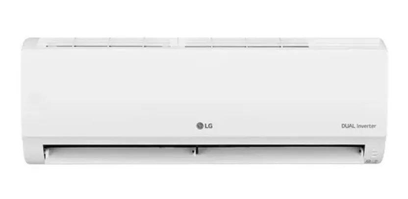 Ar condicionado LG Dual Inverter Voice  split  frio 12000 BTU  branco 220V S4-Q12JA315