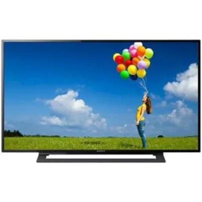 TV LED 32" Sony KDL-32R305B HD com Conversor Digital 2 HDMI 1 USB 120hz  por R$ 850