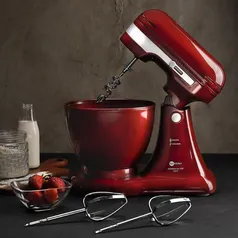 (Ame R$ 90 / SC R$ 27) Batedeira Lux 500 Vermelha Fun Kitchen