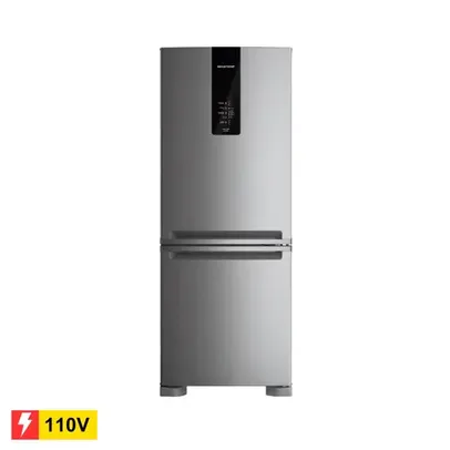 REEMBALADO: Geladeira Brastemp BRE57FK Frost Free 447L 110V - Inox #CasasBahia