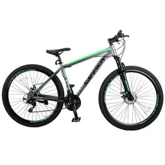 Bicicleta Aro 29 Safeway Aço Carbono 21 marchas Shimano | R$936