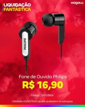 Fone de ouvido Philips