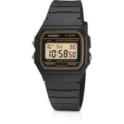 [Walmart] Relógio Masculino Digital Vintage F-91WG-9QDF Casio - R$ 65,00