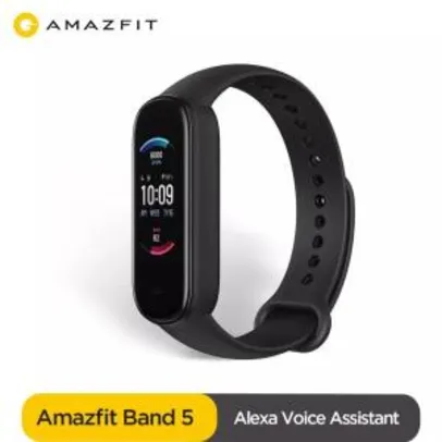[Primeira compra] Amazfit Band 5 Versão Global Integrado com Alexa - R$168