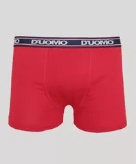 Cueca Masculina Duomo Boxer Vermelha