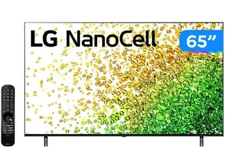 Smart TV 65” 4K UHD Nanocell LG 65NANO85 - 120Hz Wi-Fi e Bluetooth Alexa 4 HDMI 3 USB - TV 4K Ultra HD