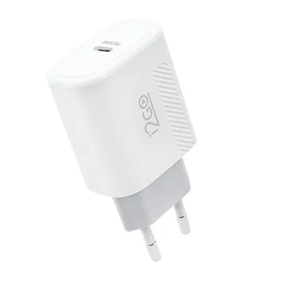 [PRIME] Carregador De Parede Ultra Rápido 20W Com 1 Saída USB-C I2GO