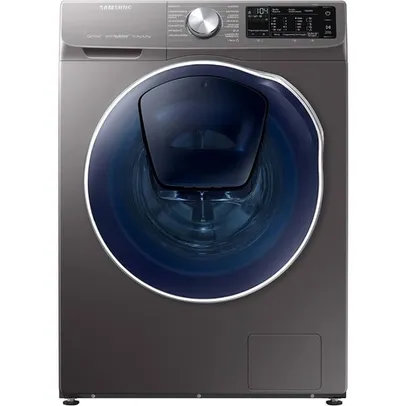 Lava e Seca Samsung QDrive Smart (Wi-Fi) com Ecobubble Lavagem a Seco e Porta AddWash WD10N64FOOX Inox Look 10,2/6 kg