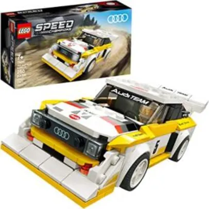 ( PRIME ) LEGO Speed Champions 1985 Audi Sport, Kit e Construção (250 peças) | R$108