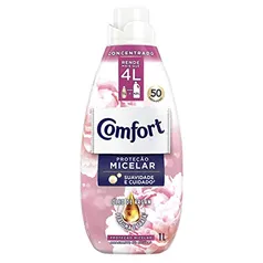 Amaciante Concentrado Comfort Proteção Micelar 1 LT, Comfort, 1 L